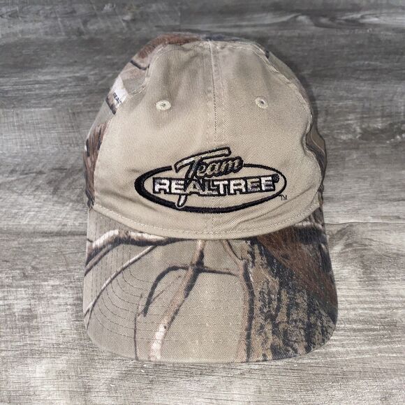 TEAM REALTREE Embroidered Camouflage Ball Cap by Paramount Outdoors made in USA - Picture 1 of 10